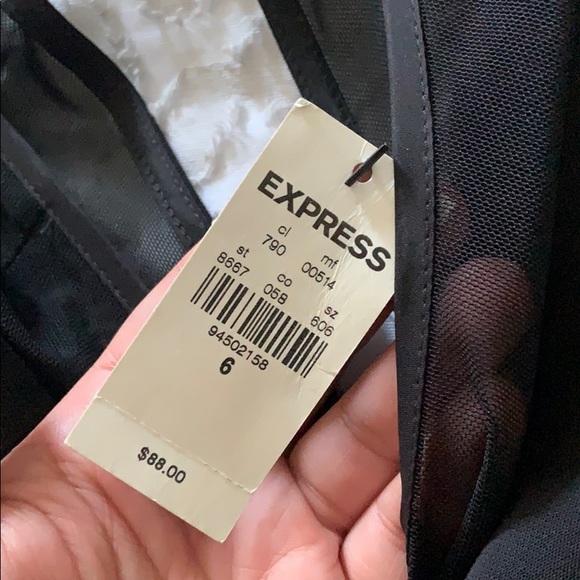 Express - Black Dress - Picture 4 of 4